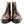 toe cap derby brogue boot  | brown | calf