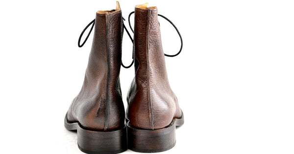 Derby Boot  |  Ochre - A. McDonald Shoemaker 