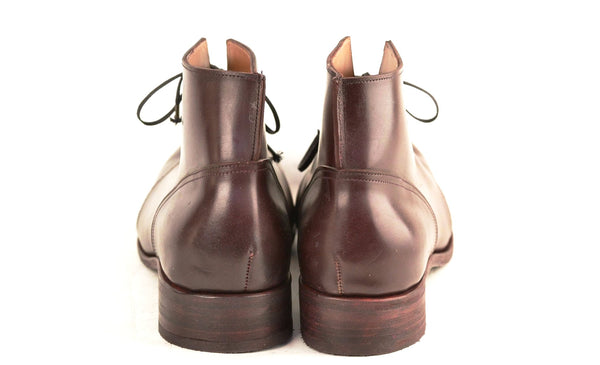Half Boot  |  Burgundy Cordovan - A. McDonald Shoemaker 