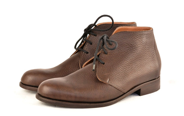 Desert Boot/ Choc pebble grain - A. McDonald Shoemaker 