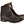 Spiral Zip Boot  | black canvas - A. McDonald Shoemaker 
