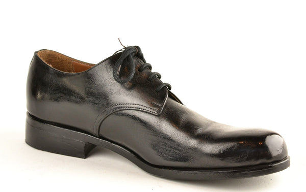 Derby shoe  |  Black - A. McDonald Shoemaker 
