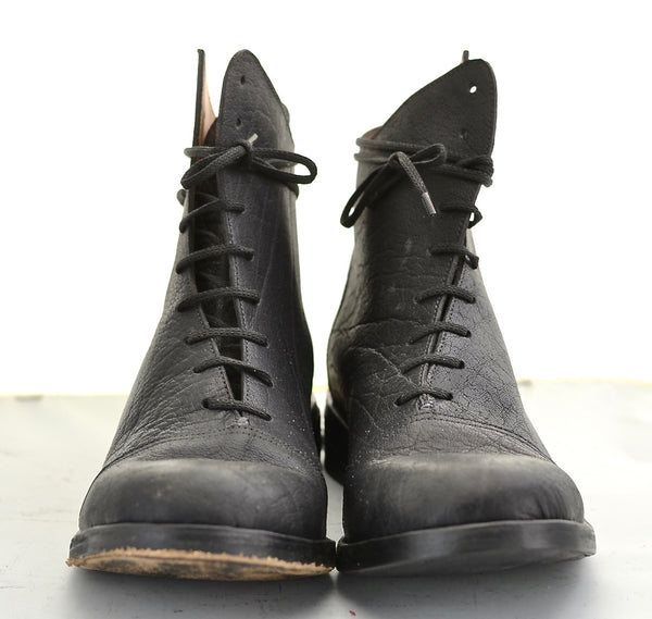 Fogey boot  |  Black | Bison - A. McDonald Shoemaker 