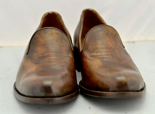 Loafer  |  Walnut box calf - A. McDonald Shoemaker 