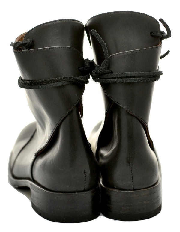 Lace around boot  |  Black | Horse - A. McDonald Shoemaker 