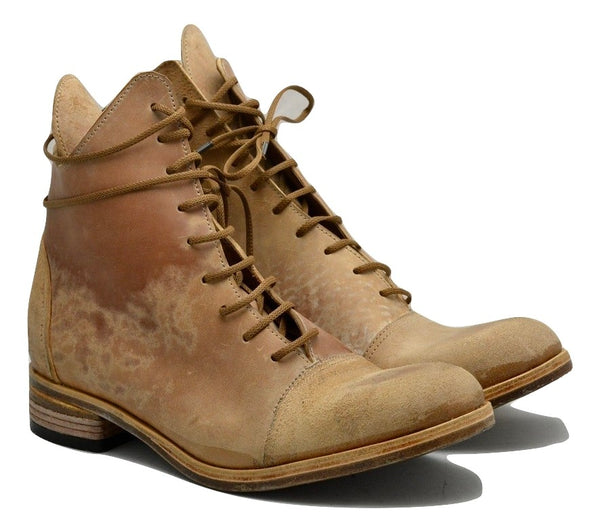 Fogey boot  |  Tan |  reverse cordovan