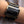 Bracelet | black croc | Belt buckle cuff