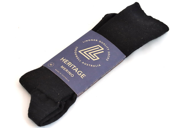 Wool socks | Alfred | black| thin