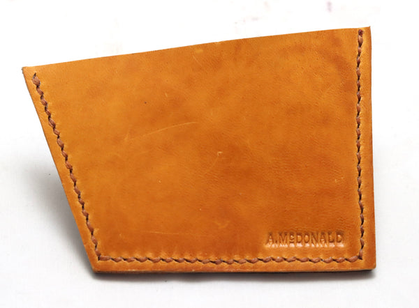 Rhomboid card Wallet  |  mixed cordovan calf