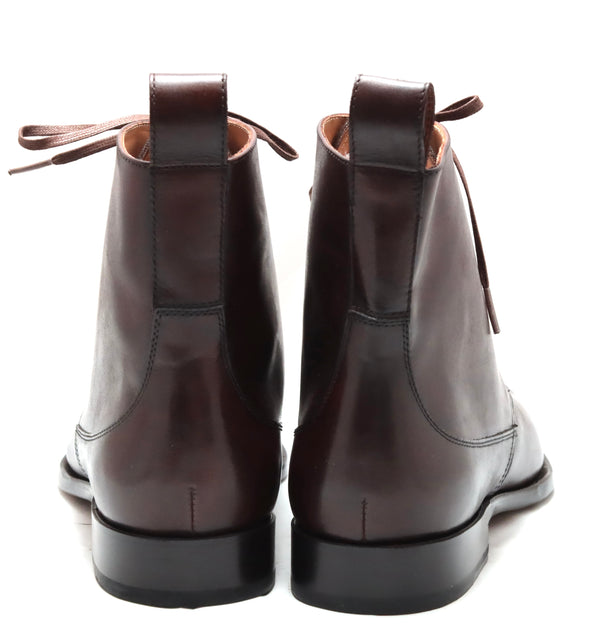 Heel cap derby Boot  | acorn brown | calf