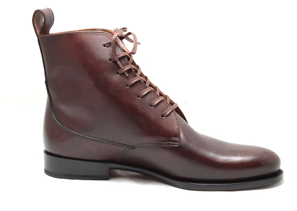 Heel cap derby Boot  | acorn brown | calf