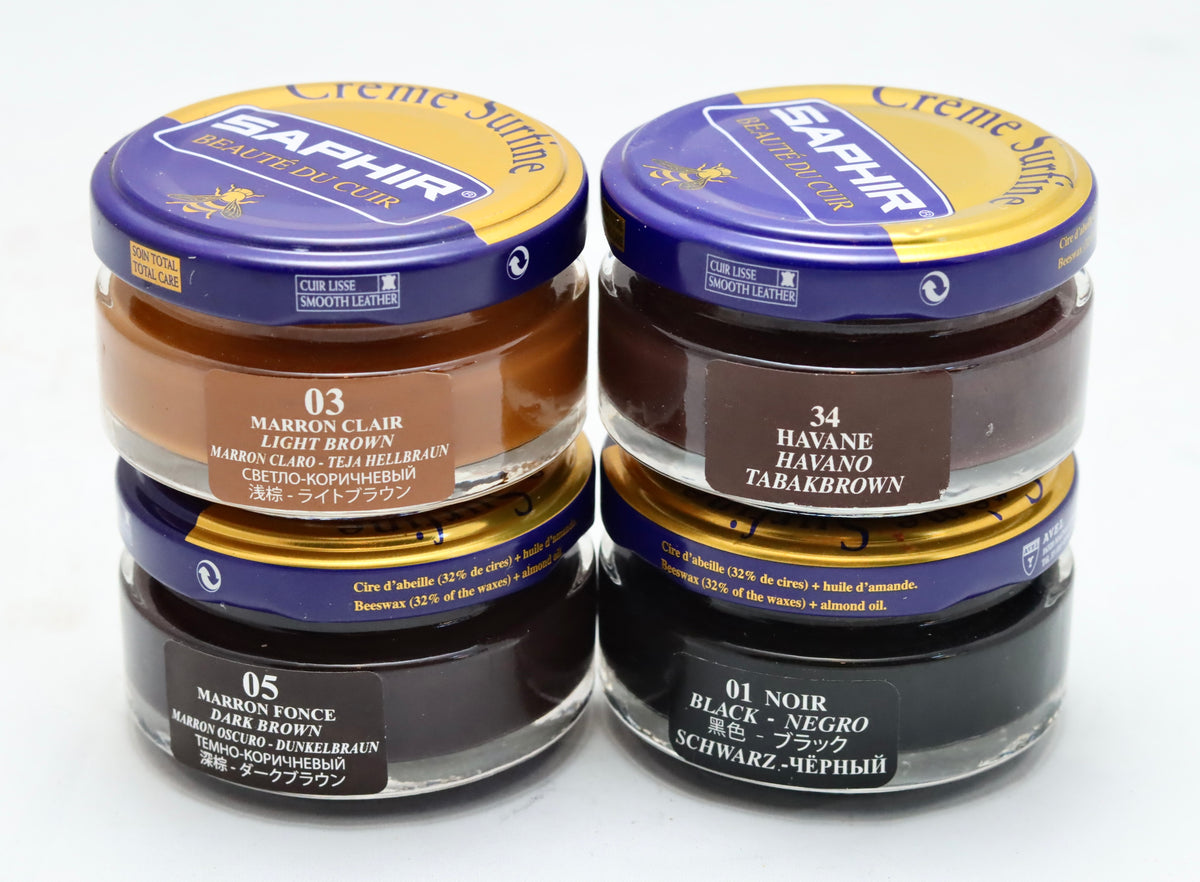 Shoe Polish | Saphir Cream Surfine | A.McDonald Shoemaker – A. McDonald ...