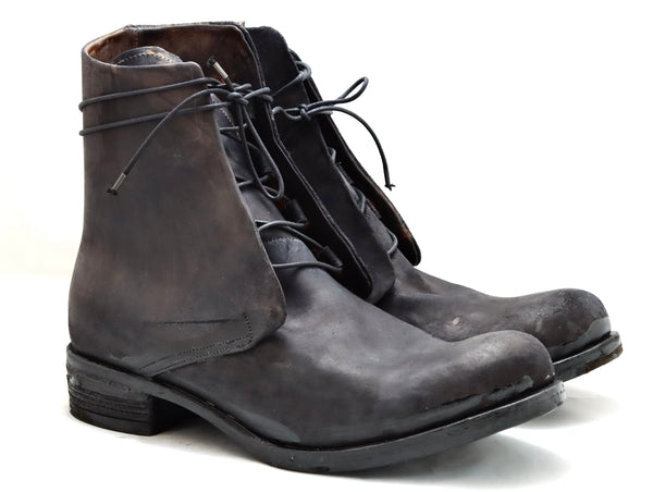 Blind lace derby boot  | ink black  | culatta