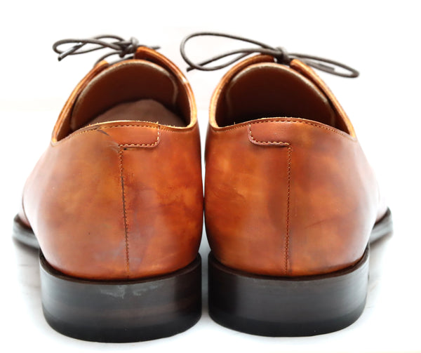 Derby shoe | cognac | calf |wide fit