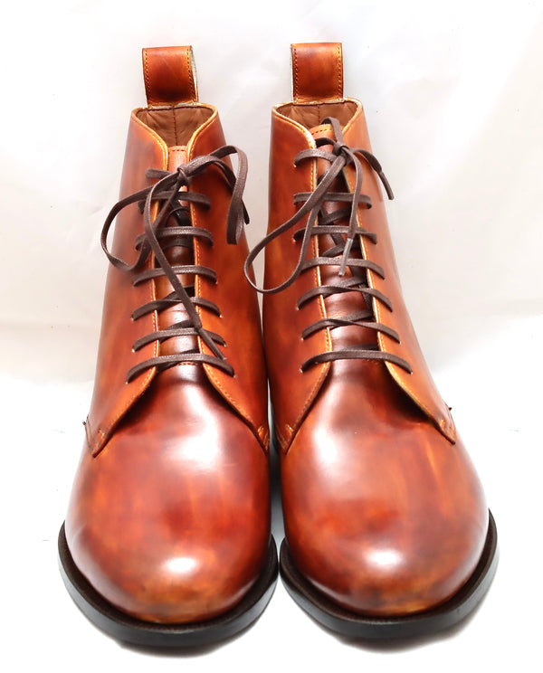 Heel cap derby Boot  | Antique Cognac  | calf