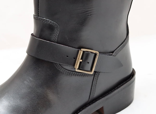 Engineer's Boot  | Black | calf