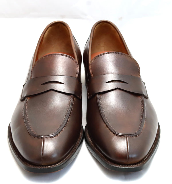 Split toe Loafer | chocolate | Calf