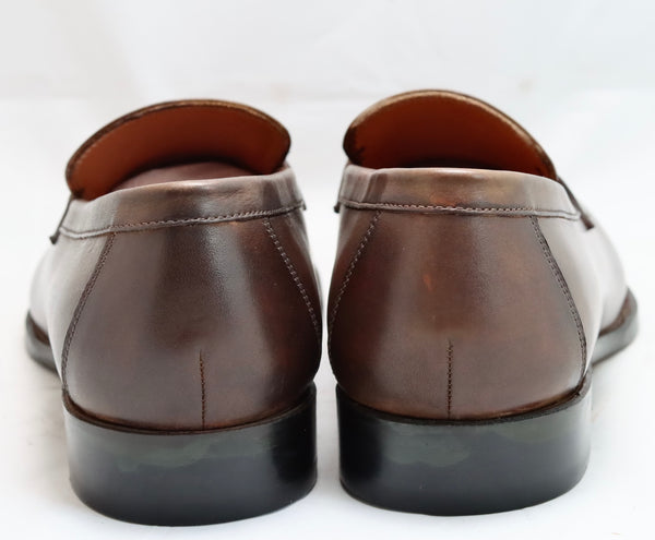 Split toe Loafer | chocolate | Calf