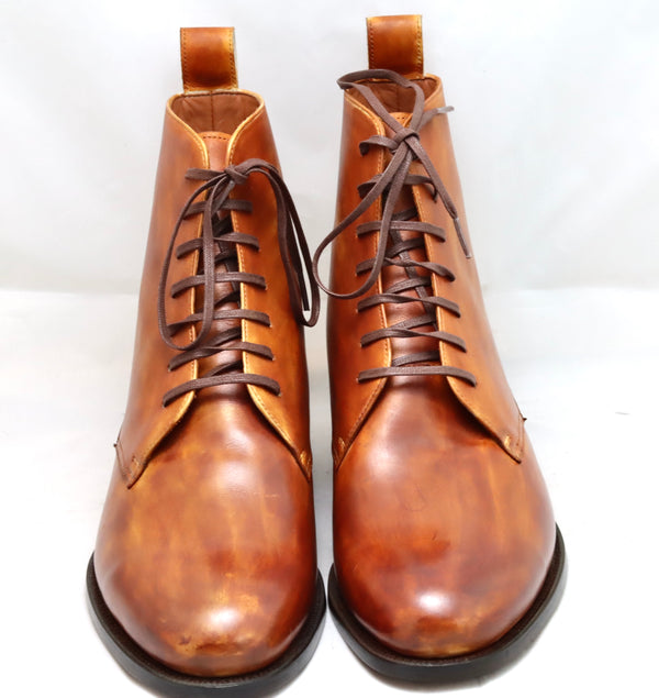 Heel cap derby Boot  | Antique Cognac  | calf