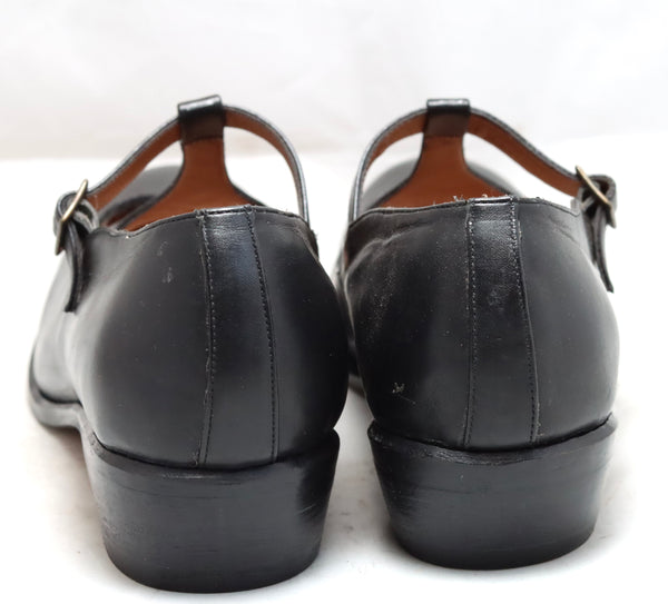 Cutout mary jane  | black calf