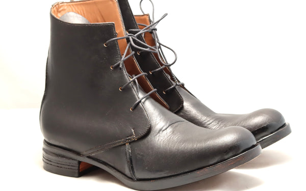 Derby boot  |  black  | Kodera calf