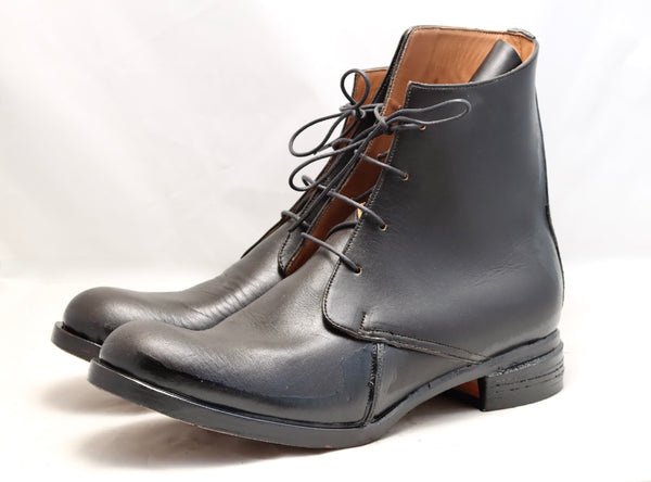 Derby boot  |  black  | Kodera calf