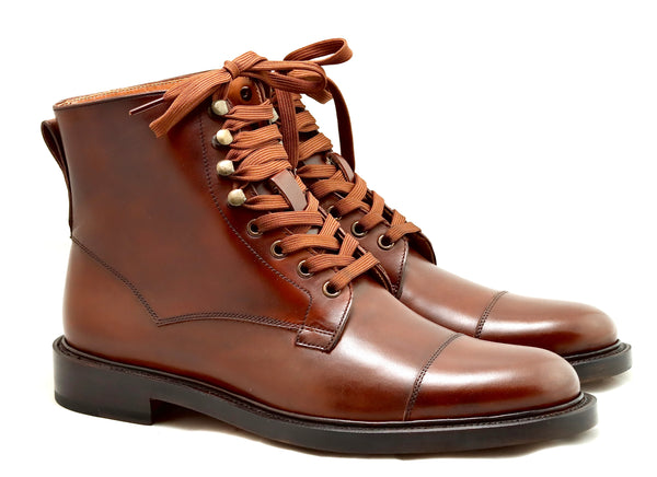 Country boot | brown calf  | wide fit