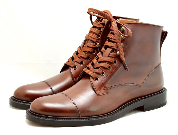 Country boot | brown calf  | wide fit