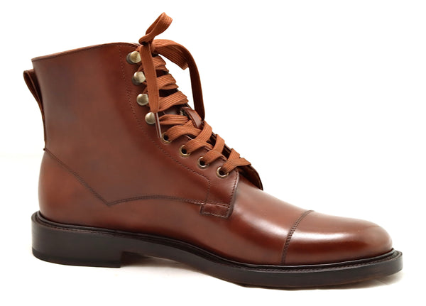 Country boot | brown calf  | wide fit