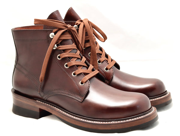 Work wear boot | dark brown  | wide fit