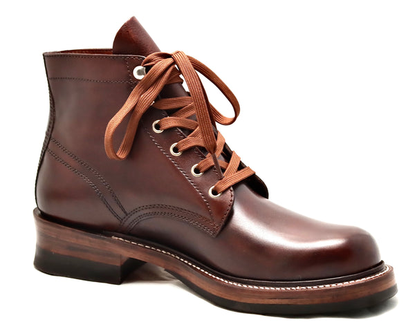 Work wear boot | dark brown  | wide fit