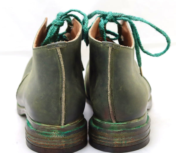Half boot blind lace | olive | Chromexel