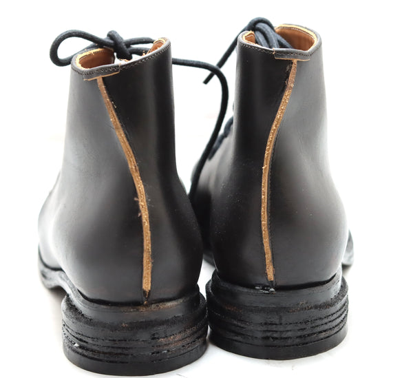 Asym derby boot black  | standard fit