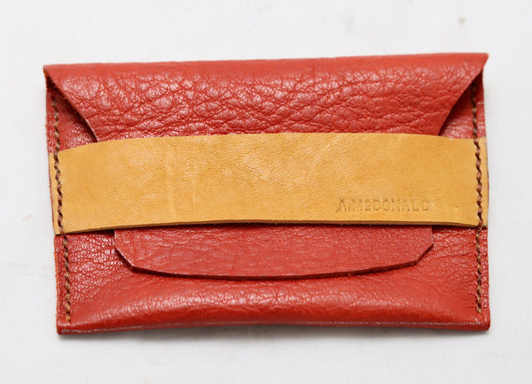 Flap fold Wallet | red kangaroo