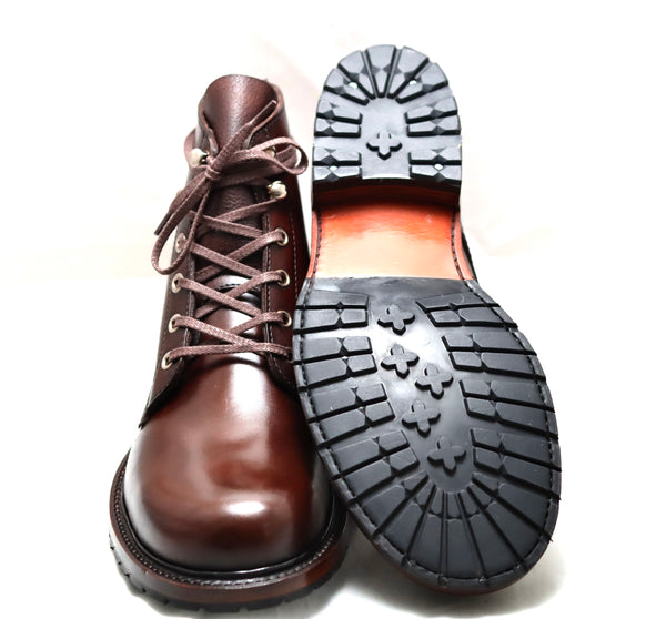 Workwear boot hike chocolate  | wide fit