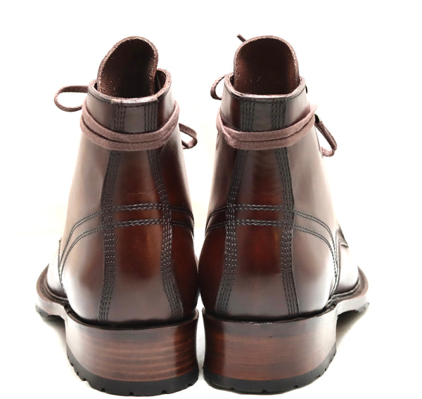 Workwear boot hike chocolate  | wide fit