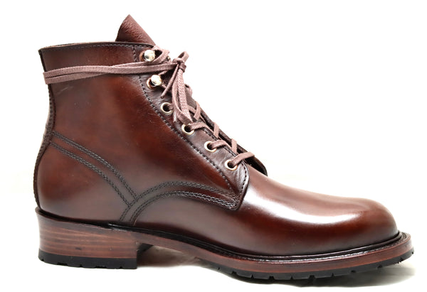 Workwear boot hike chocolate  | wide fit