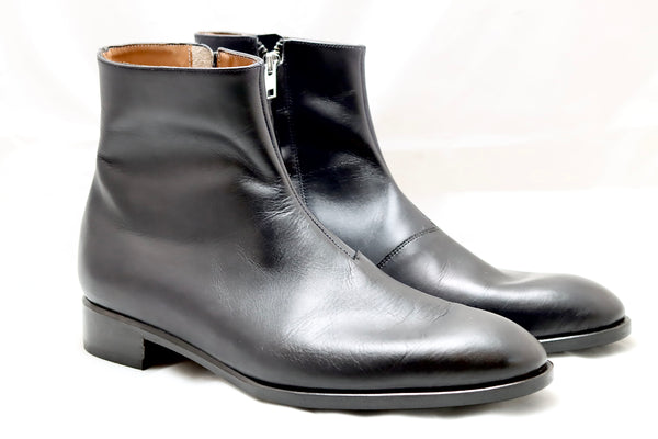 Zip Sided Boot  | Black | Calf