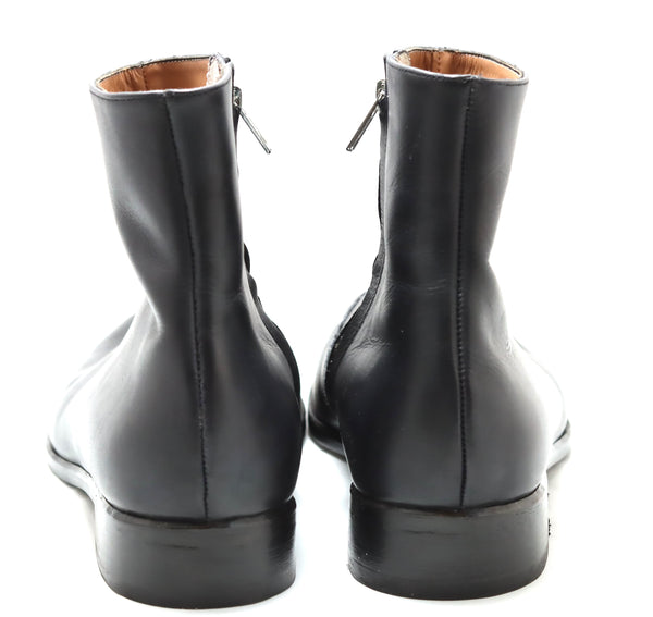 Zip Sided Boot  | Black | Calf