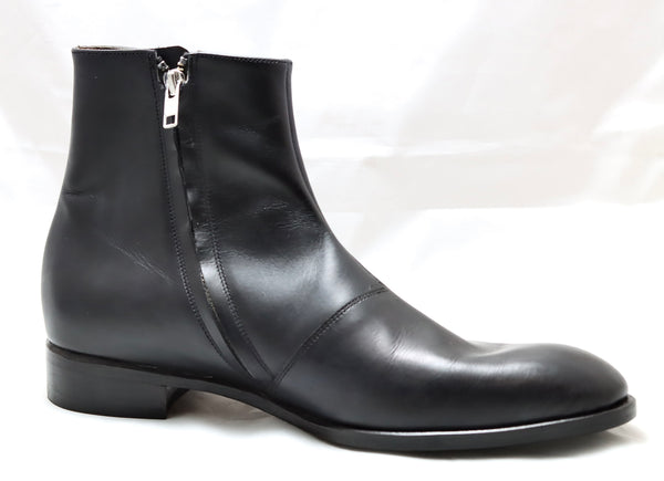 Zip Sided Boot  | Black | Calf
