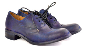 Asym oxford  |  Navy overdye - A. McDonald Shoemaker 
