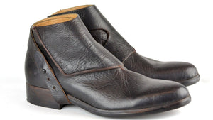 Straparound Boot  |  Choc Bison - A. McDonald Shoemaker 