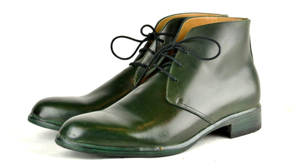 Desert Boot  |  Olive Cordovan - A. McDonald Shoemaker 