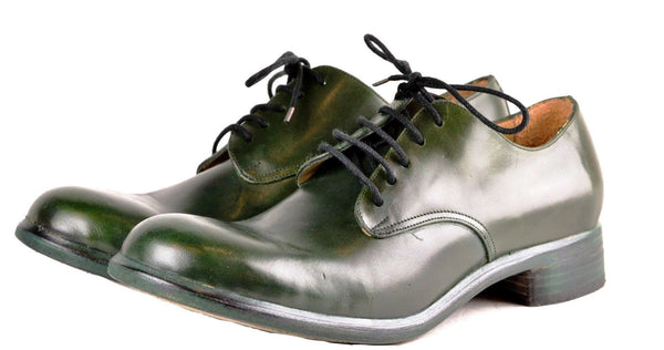 Asym Derby  |  Olive cordovan - A. McDonald Shoemaker 