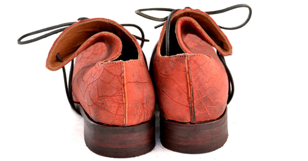 Foldover Shoe  |  Red Crazed - A. McDonald Shoemaker 