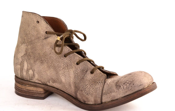 Asym derby boot  |  Yak stain - A. McDonald Shoemaker 