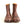 Zip Sided Boot  |  Burgundy Mustang - A. McDonald Shoemaker 