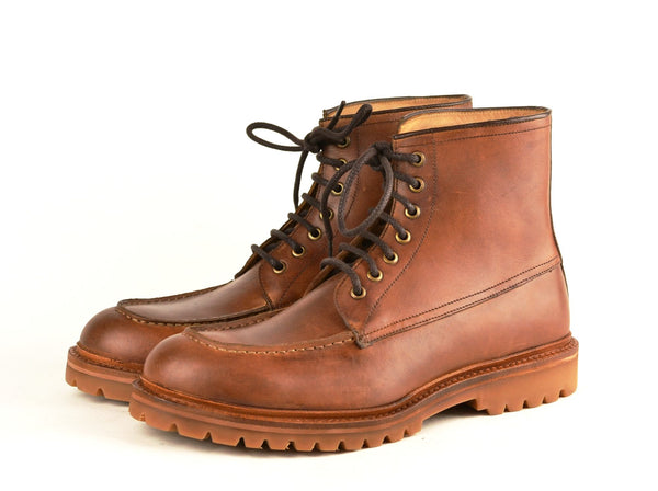 Zip sided sneaker boot | Black | Calf