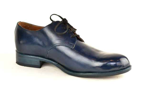 Derby  |  Midnight blue cordovan - A. McDonald Shoemaker 