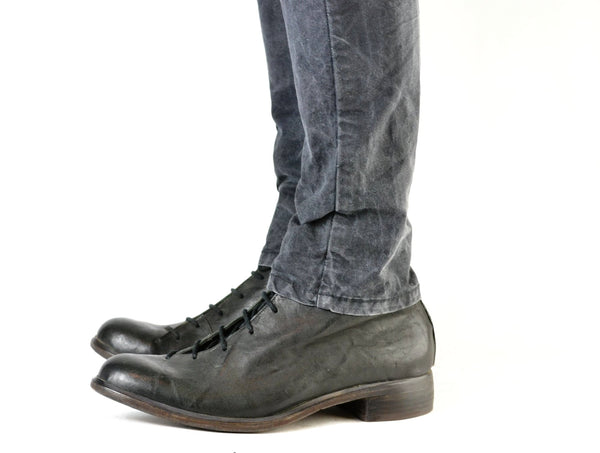Suture Boot  |  Black Washed - A. McDonald Shoemaker 